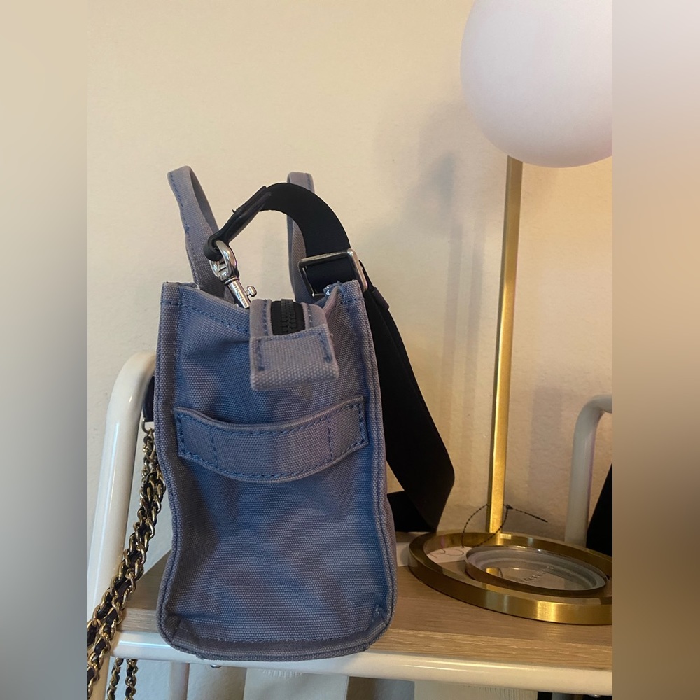 Marc Jacobs The Tote Bag in Slate Blue - Picture 3 of 5